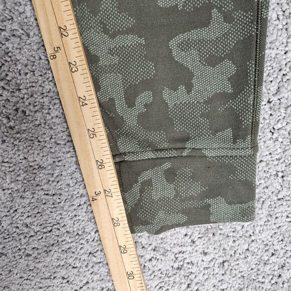 Lululemon Ready To Rulu Joggers Womens 6 Green Camo Jacquard W5DA4S Running Gym - Picture 9 of 11